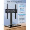 PERLESMITH Mobile TV Stand on Wheels for 32-75 Inch Flat/Curved Panel Screens