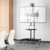 Rolling/Mobile TV Cart with Wheels for 32-82 Inch Rolling TV Stand for 32-85 Inch TVs