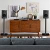 PERLESMITH Universal Speaker Stands Pair for Surround Sound up to 22LB, 27.56 Inch Bookshelf Speaker Stand for Klipsch, Polk, Yamaha & Other Large Satellite, Bookshelf Speakers, Studio Monitors(Weight 22 LBS)