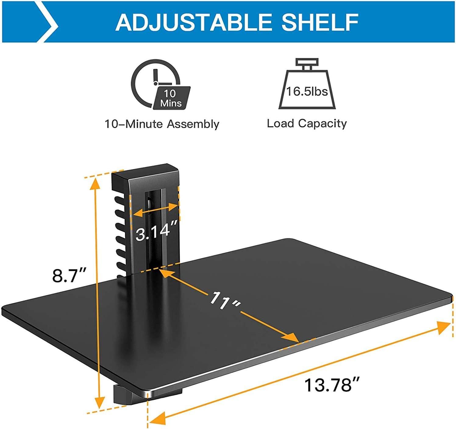 imagePERLESMITH Floating Wall Mount Shelf