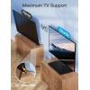 PERLESMITH Rolling TV Stand for 32-85 Inch TVs Holds up to 132 Lbs