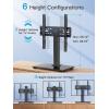 PERLESMITH Rolling TV Stand for 32-85 Inch TVs Holds up to 132 Lbs