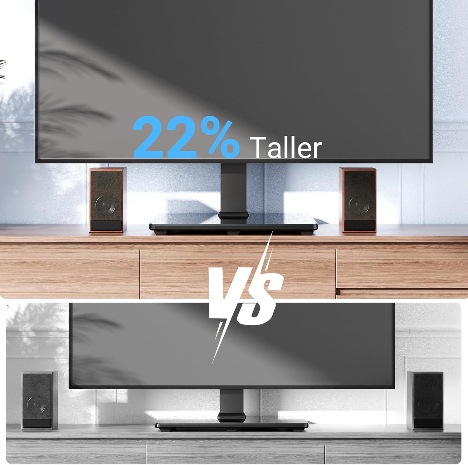 imagePERLESMITH Mobile TV Stand amp Swivel Universal TV Stand PSTVMC06ampPSTVS02