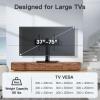 PERLESMITH Mobile TV Stand & Universal Swivel TV Stand PSTVMC06&PSTVS18