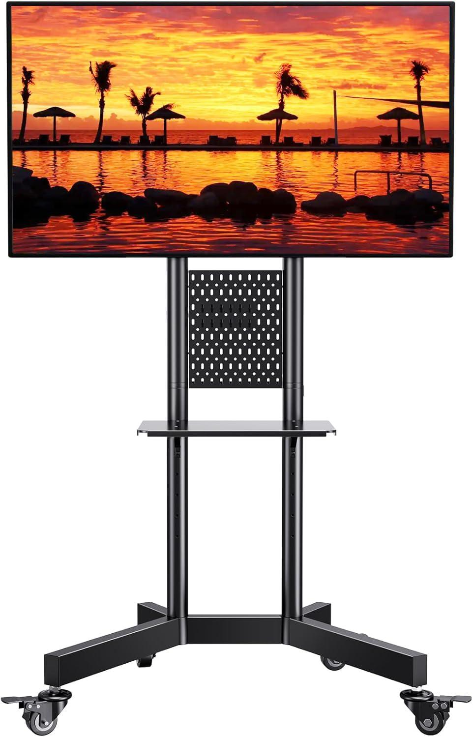 imagePERLESMITH Rolling TV Stand amp Perlegear Floor TV Stand