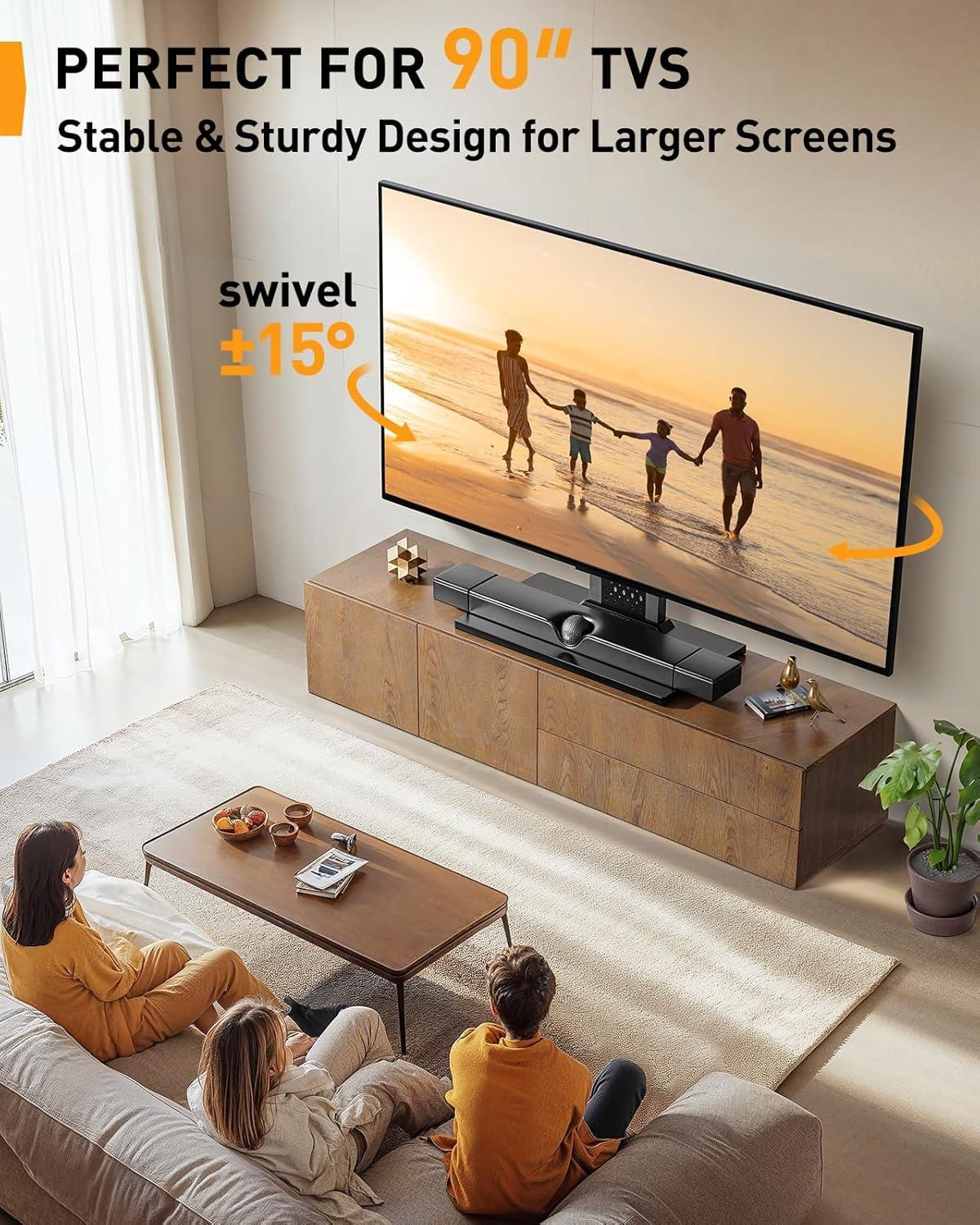 imagePERLESMITH Rolling TV Stand amp Perlegear Table TV Stand