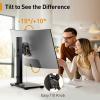 PERLESMITH Rolling TV Stand & Perlegear Monitor TV Stand