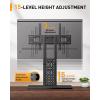 PERLESMITH Rolling TV Stand & Perlegear Table TV Stand