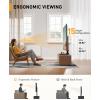PERLESMITH Rolling TV Stand & Perlegear Table TV Stand