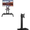 Perlegear Rolling TV Stand & Perlegear Monitor TV Stand
