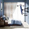 PERLESMITH Full Motion TV Wall Mount with LED Lights for 28-65 Inch TVs, Pre-Assembled TV Mount Up to 88 lbs, Max VESA 400x400mm, Swivel, Extension, Tilt, Music Sync Backlights, Fits 12/16″ Wood Studs(Fits 32-65″ TVs / Max 16″ Wood Stud)