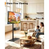 PERLESMITH Rolling TV Stand PSTVMC05 & PGFLS35B