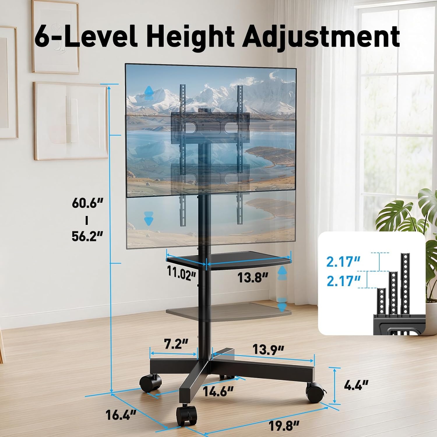 image:imagePERLESMITH TV Stand PSTVMC10 amp PGTVMC27BN1US