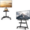 PERLESMITH & Perlegear Rolling TV Stand PSTVMC10 & PGFS08